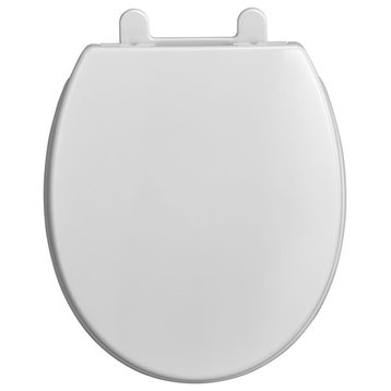 American Standard 5024B.65G Round Closed-Front Toilet Seat - White