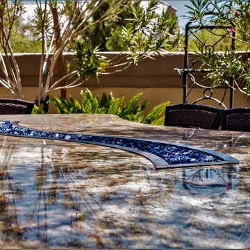 Project Outdoor Kitchen + Fire Table