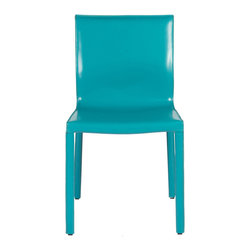 Gina Dining Chair | Turquoise (Set of 2) - Armchairs And Accent Chairs