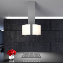 27&Prime; Murano Glow LED Island Range Hood - Range Hoods And Vents