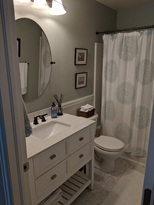 Need help with finishing touches in bath remodel