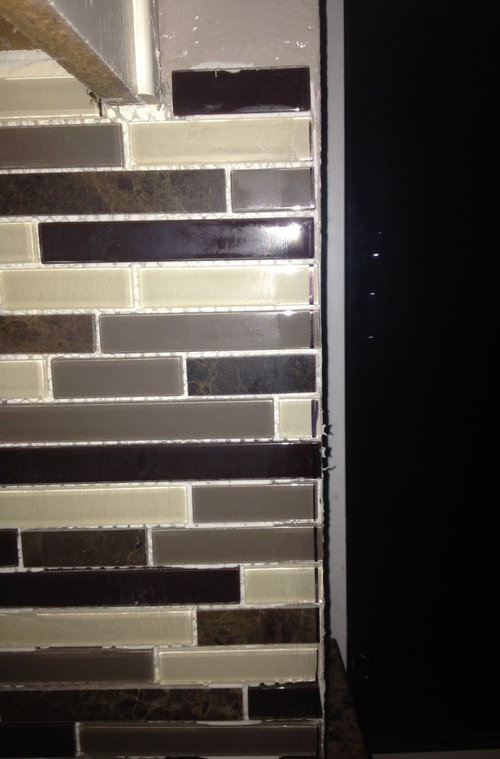 How do I straight edge placed tile?