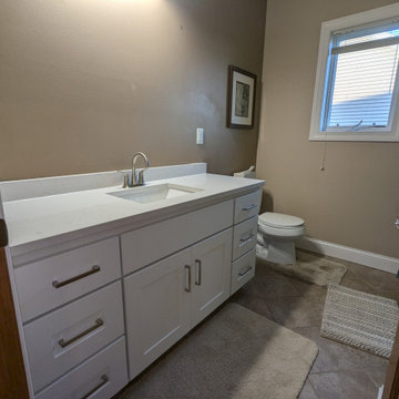 Transitional Kitchen Remodel Done In Stunning Two-Tone Color Cabinets