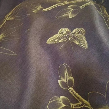 Oriental silk wallpaper in China-Details
