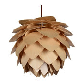 Wood Pendant Lamp, Large