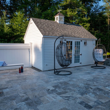 Pembroke 20'x44' PermaCrete Vinyl Liner In Ground Swimming Pool
