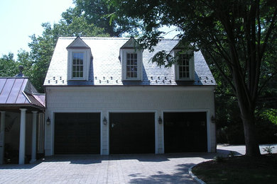 Custom Garage with finished room above