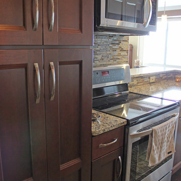 Kitchen Renovation, Lakewood, Ohio #1 ~ Waypoint Cabinetry