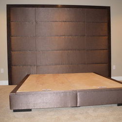 Custom Platform Bed w/ Headboard - Headboards