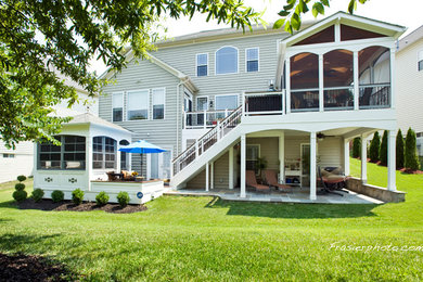 Inspiration for a timeless sunroom remodel in DC Metro