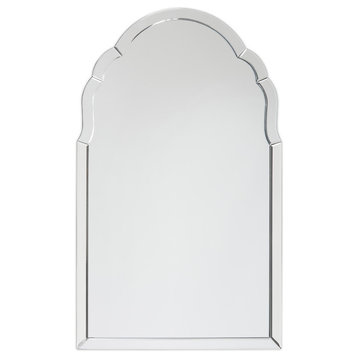 Elegant Beveled rectangular Wall Mirror, Vanity, Bedroom Mirror, 24"x40"