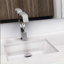 WETSTYLE Cube Collection Undermount Sink - Bathroom Sinks