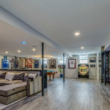 Basement remodeling