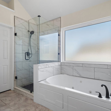 Rockwall Master Bathroom Shower