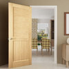 Interior Door Louvered Panel, Unfinished Wood, Solid Core, 80"x30"x1.375"