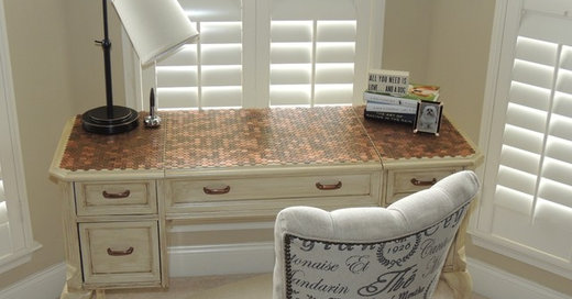Reinvent It: Penny for Your Thoughts on This Antiqued Table?