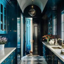 galley kitchen