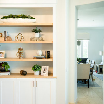 Dining & Family Room Remodel in Coto de Caza, California.