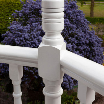 Re created Queen Anne Balustrade in Bedford Park
