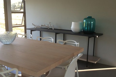 Dining room - contemporary dining room idea in Other