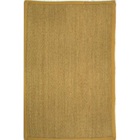 Safavieh Natural Fibers 100 NF115A 8' Round Natural/Beige Rug