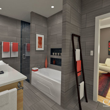 The Reserve on the Erie Canal - Loft Condos - Penthouse Unit - Jack and Jill bat