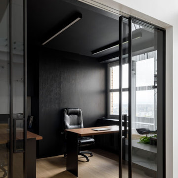 Penthouse interior design "CUBE-33"