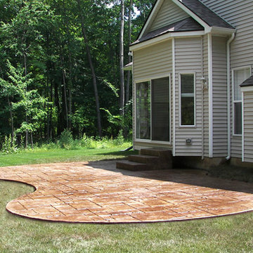 Colored and Stamped Concrete