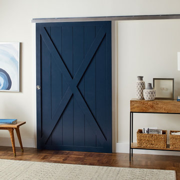Barn Door Wall Mount Soft Close/Soft Open Sliding Door Hardware