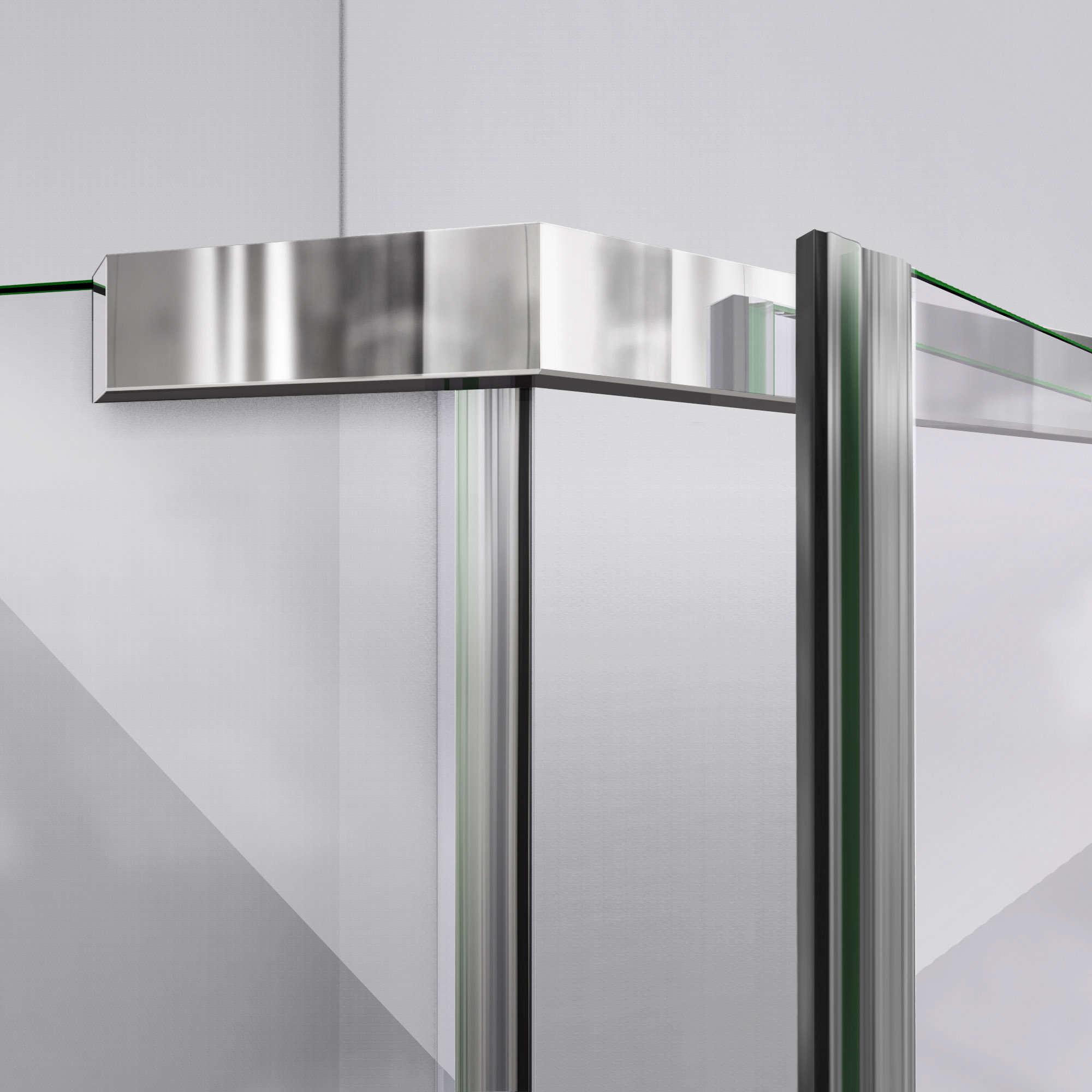 Dreamline Prismframeless Shower Enclosure Slimline 40"x40" Shower Base