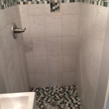 Turning a coat closet into a small full bath