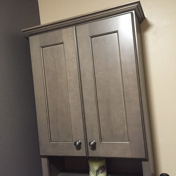 Birnamwood WI Bath Remodel - New Vanity, Top, and Floor