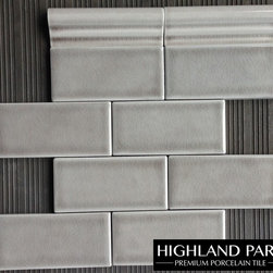 Highland Park Handcrafted 3x6" Subway Porcelain Tile - Wall And Floor Tile