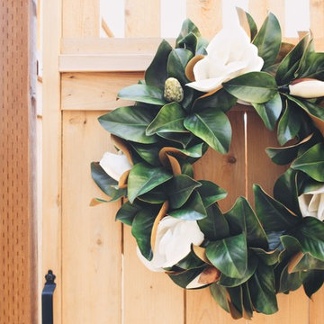Magnolia Wreath: Permanent Botanicals In The Home