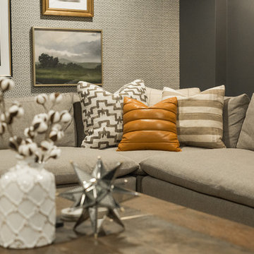 Rustic Basement Remodel