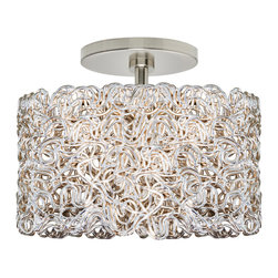 Spaga Ceiling in Silver - Ceiling Lighting