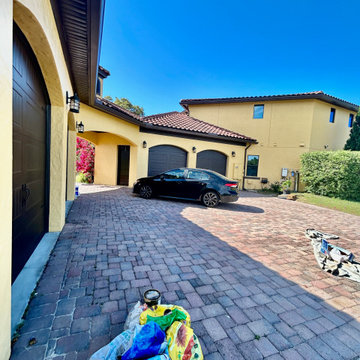 Orlando FL Luxury Home Exterior painting