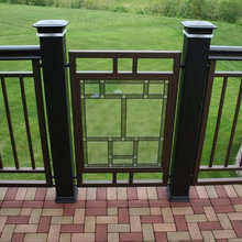Outdoor stained glass
