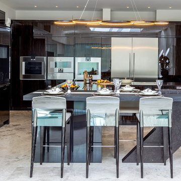 Chocolate High Spec Kitchen Design