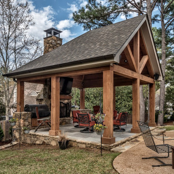 Collierville Kitchen, Scullery, Laundry Rm, Outdoor Kitchen Pavilion