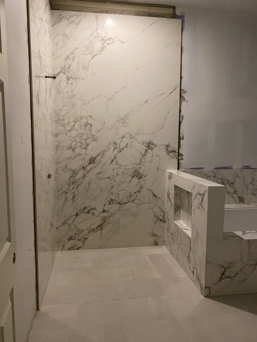 Pro advice needed on porcelain slab shower installation!