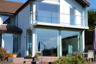 Inspiration for a contemporary home in Cardiff.