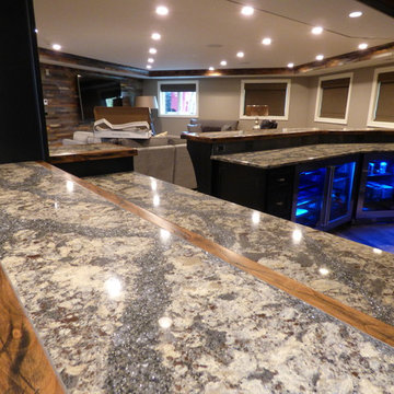 Cambria Langdon Wet Bar & Hollinsbrook Kitchen