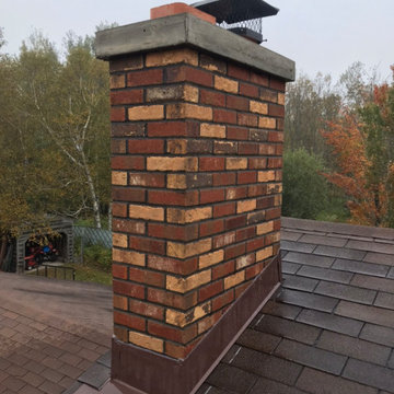 Brick Chimney Rebuild