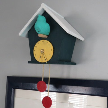 Shared Kids' Bedroom - DIY cuckoo clock