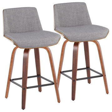 Corazza 26" Fixed-Height Counter Stool, Set of 2