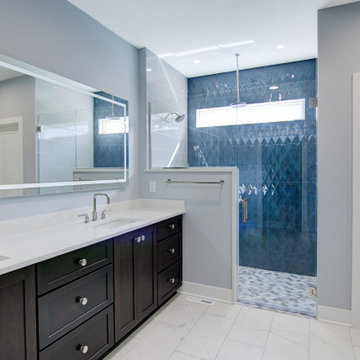 Primary Bath Retreat with Zero-Entry Shower and Heated Floors
