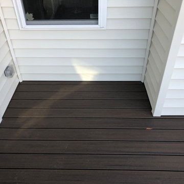 New Trex Deck with Fiberon Rails