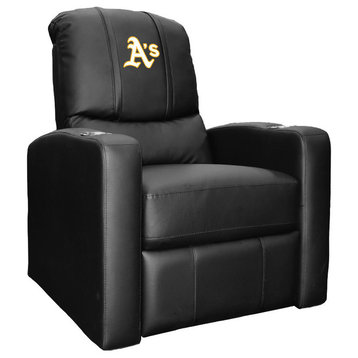 Oakland Athletics Secondary Man Cave Home Theater Recliner