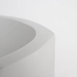 Lusso Stone Cielo Solid Surface Freestanding Stone Resin Bath 1610 - Products
